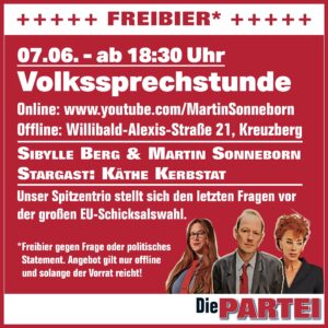 Bürgersprechstunde